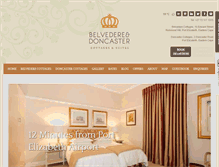 Tablet Screenshot of belvederecottages.co.za